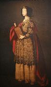 GRAMATICA, Antiveduto Saint Engracia oil painting